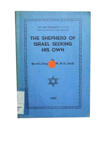 Image for The Shepherd of Israel Seeking His Own.