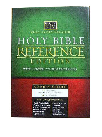 Image for Holy Bible Reference Edition  with centre column references, words of Jesus in red