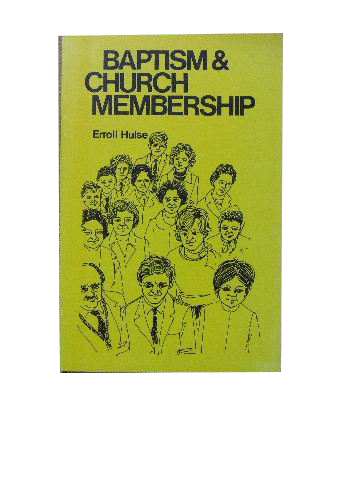Image for Baptism and Church Membership.