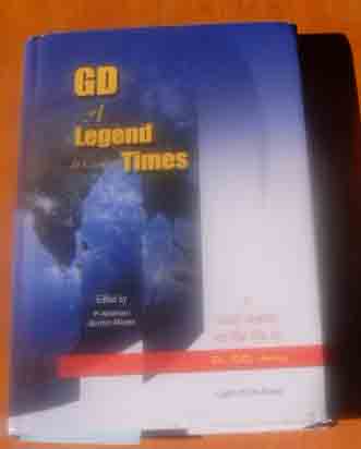 Image for GD: A Legend in Our Times  A Brief Sletch of the Life of G. D. James