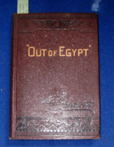 Image for "Out of Egypt".  Bible Readings on the Book of Exodus