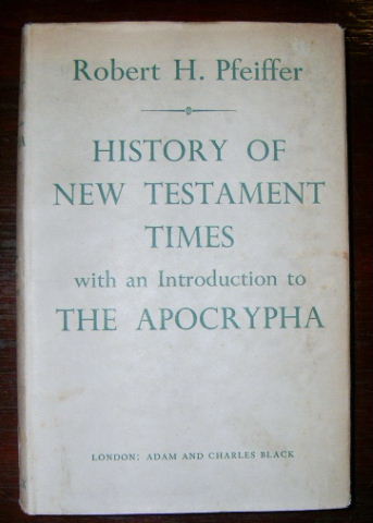 Image for History of New Testament Times  with an Introduction to the Apocrypha