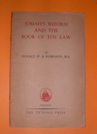 Image for Josiah's Reform and the Book of the Law.