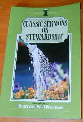 Image for Classic Sermons on Stewardship  (Kregel Classic Sermons Series)