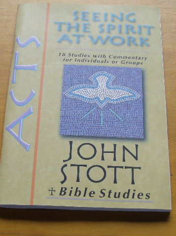 Image for Acts. Bible Study  Seeing the Spirit at Work