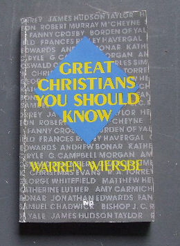 Image for Great Christians You Should Know.