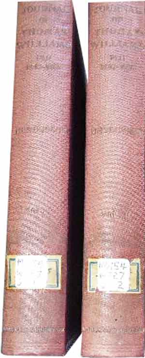 Image for THE JOURNAL OF THOMAS WILLIAMS - MISSIONARY IN FIJI, 1840 - 1853  (Two Volumes).