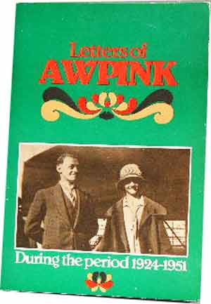 Image for Letters of A W Pink.