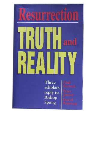 Image for Resurrection: Myth or Reality?  Three Scholars Reply to Bishop Spong